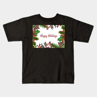 Happy holidays Kids T-Shirt